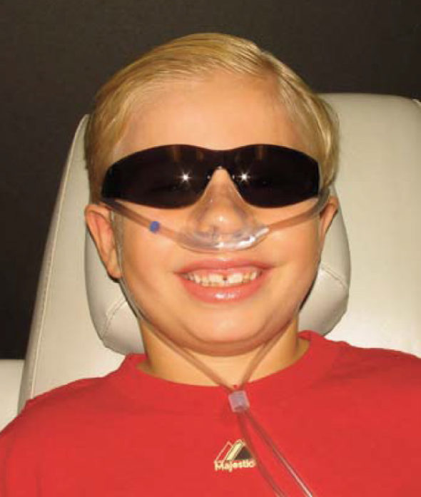 SILHOUETTE Nitrous Oxide System Red Apple Pediatric Dental Team