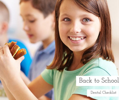 Back to School Dental Checklist