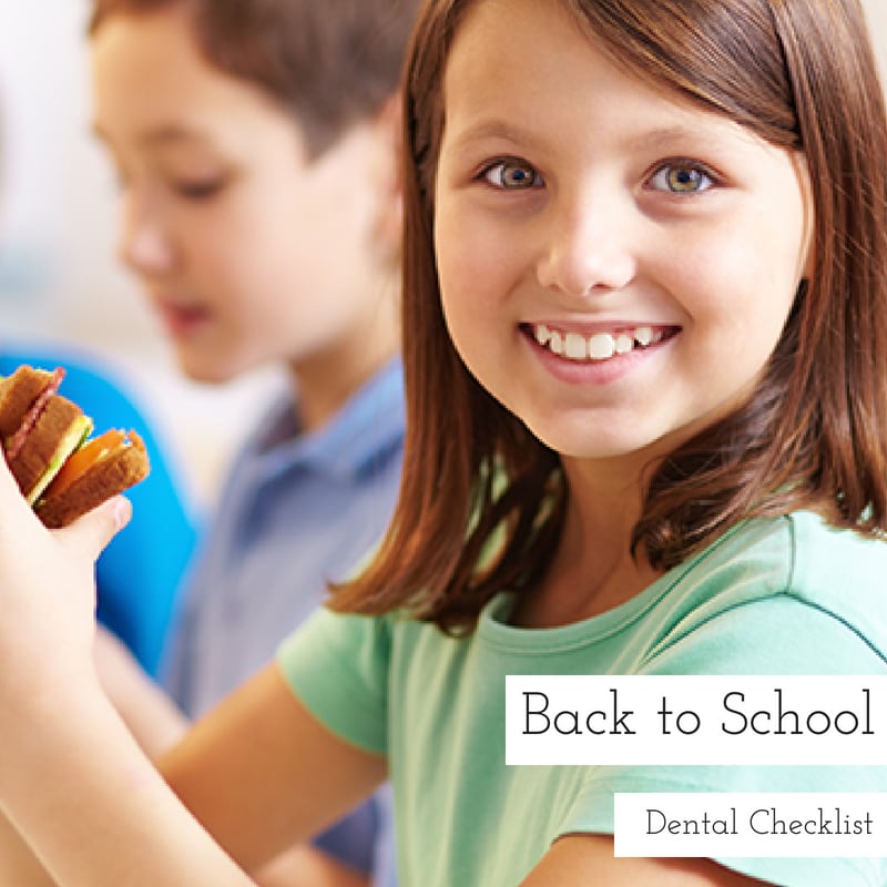 Back to School Dental Checklist